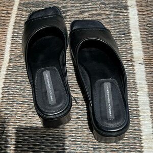 French Connection Square Toe Sandals